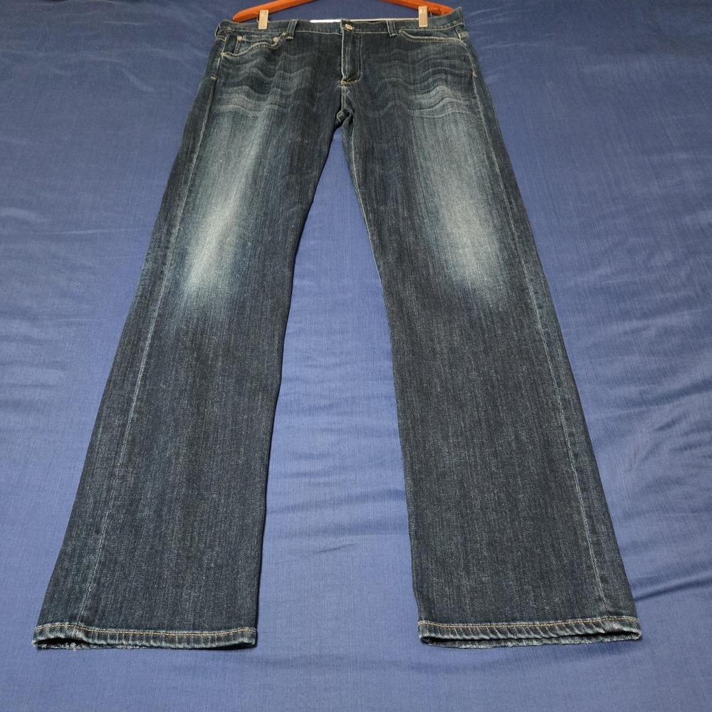 Citizens Of Humanity Jeans Mens‎ 38x32 Blue Sid Straight Stretch Denim Casual